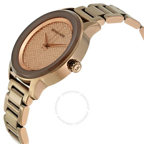 michael kors kinley pavé sable watch|Michael Kors Kinley Pave Sable Dial Ladies Watch MK6245.